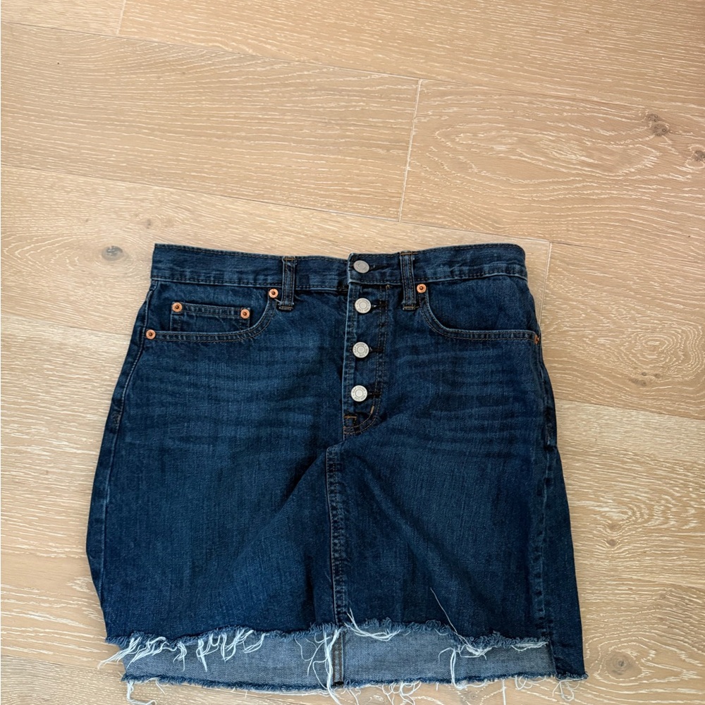 GAP Dark Blue Denim Mini Skirt